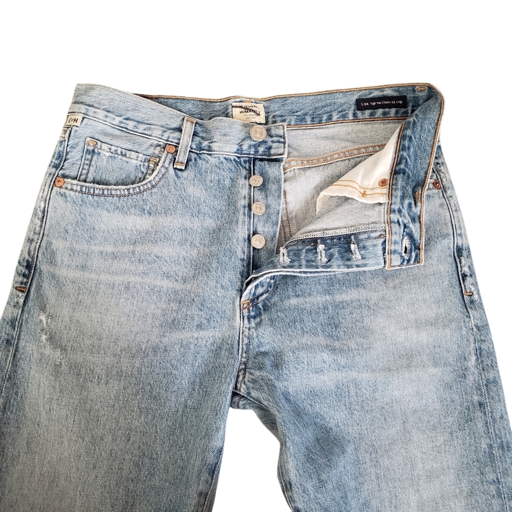 Citizens Of Humanity Light Blue Ankle Jeans - Picture 8 of 16